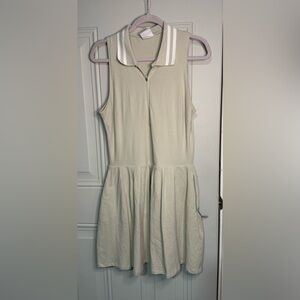 Cascade Collective Cream Mini Dress